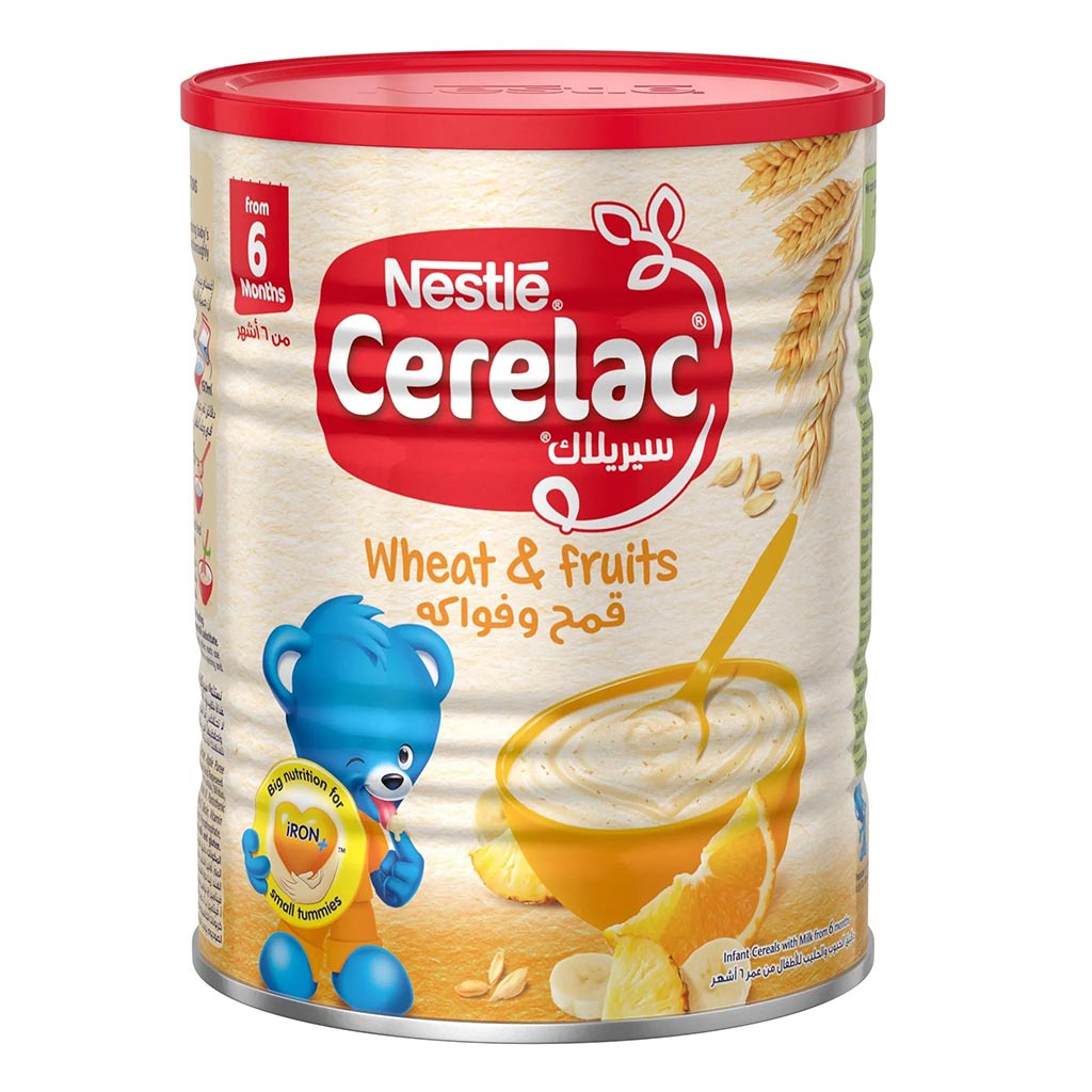 Nestle Cerelac Wheat Fruits Stage-2 400 g