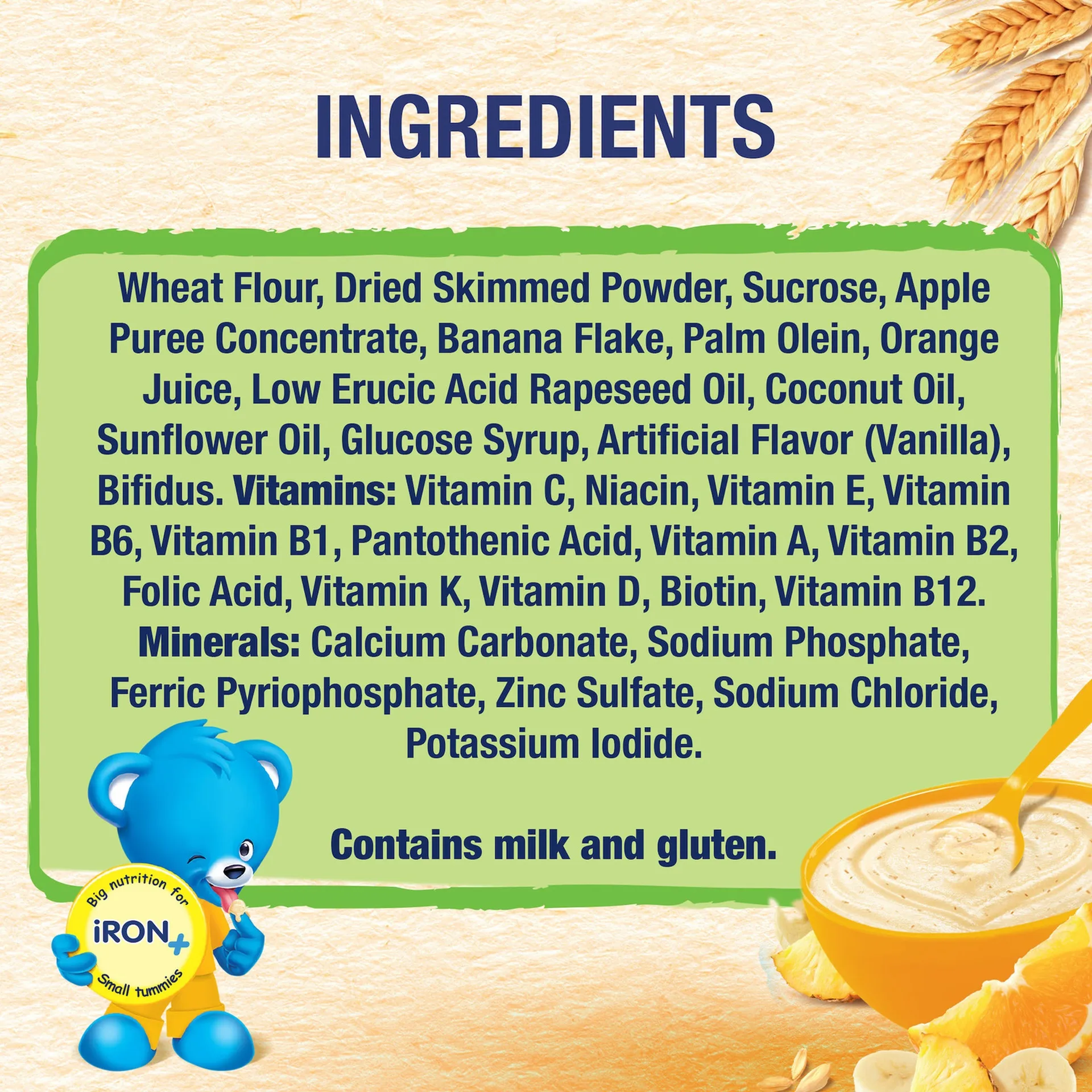 Nestle Cerelac Wheat Fruits Stage-2 400 g