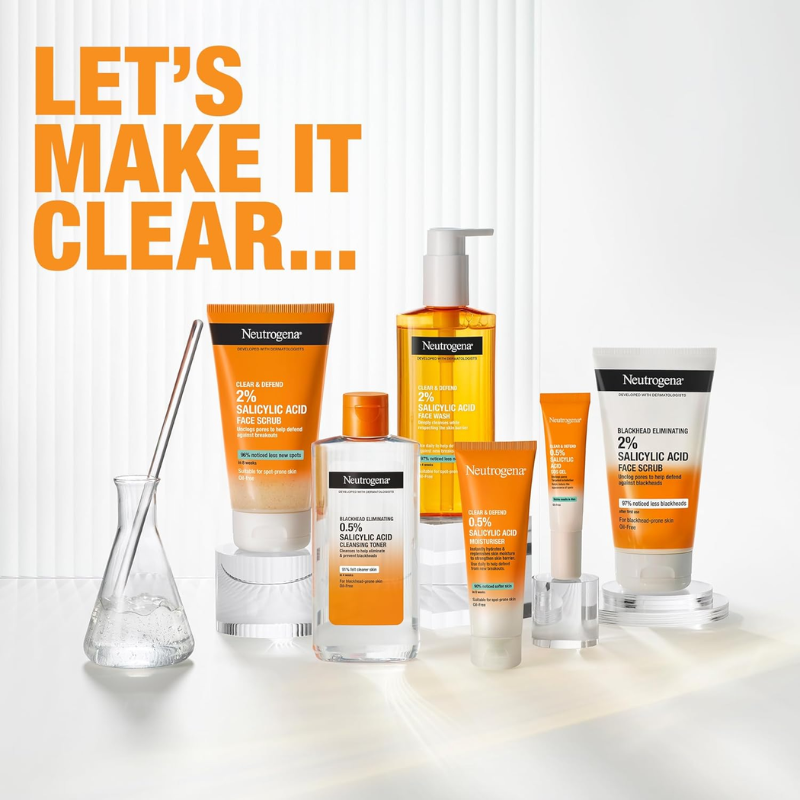 Neutrogena Black Head Eliminating Facial Scrub 125 ml