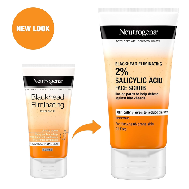 Neutrogena Black Head Eliminating Facial Scrub 125 ml