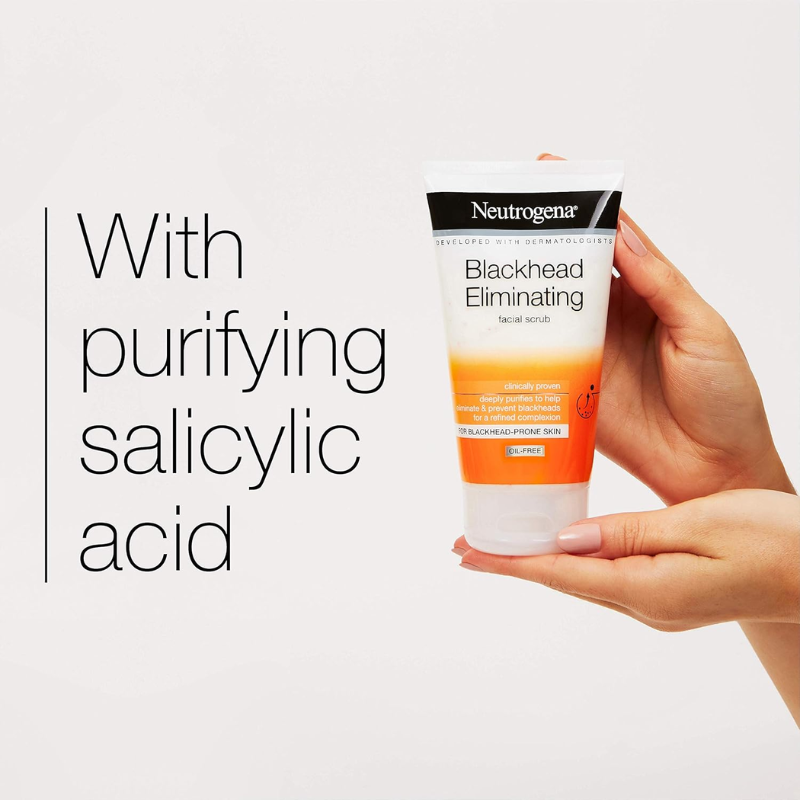 Neutrogena Black Head Eliminating Facial Scrub 125 ml