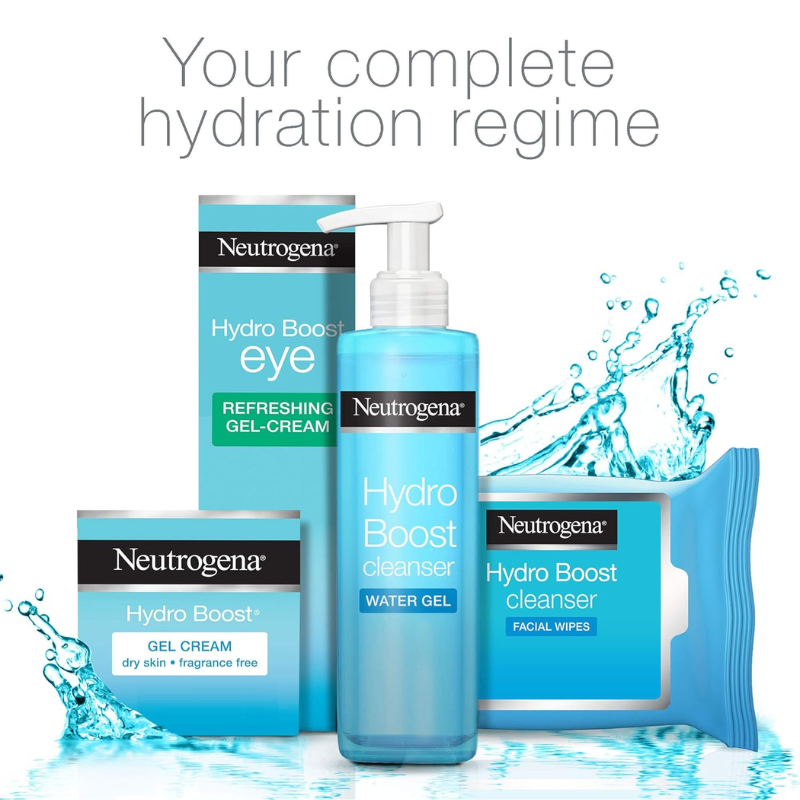 Neutrogena Hydro Boost Cleansing Facial Wipes 25s