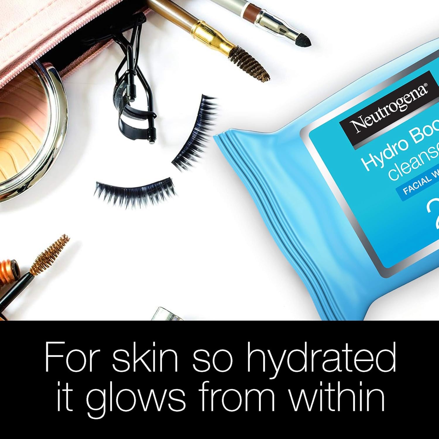 Neutrogena Hydro Boost Cleansing Facial Wipes 25s