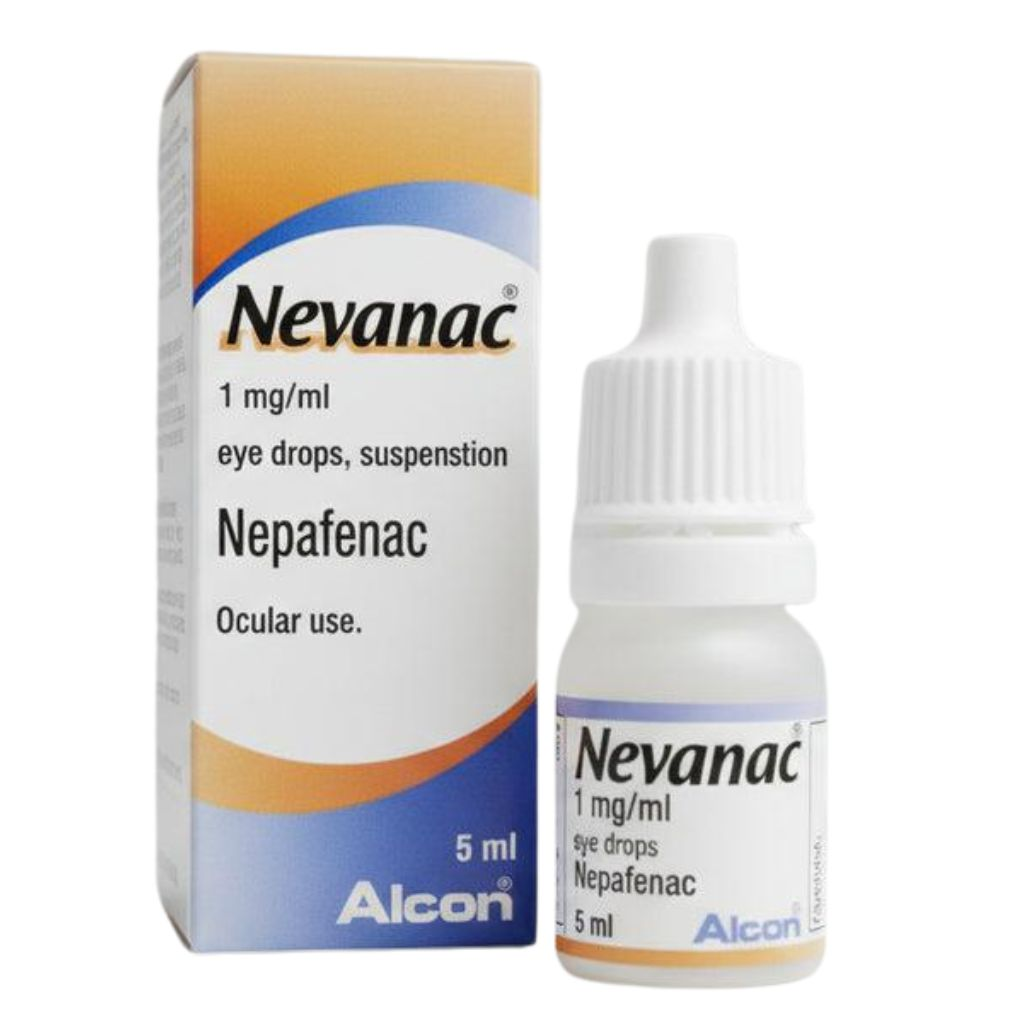 Nevanac 0.1% Eye Drops 5ml Pldr Bottle