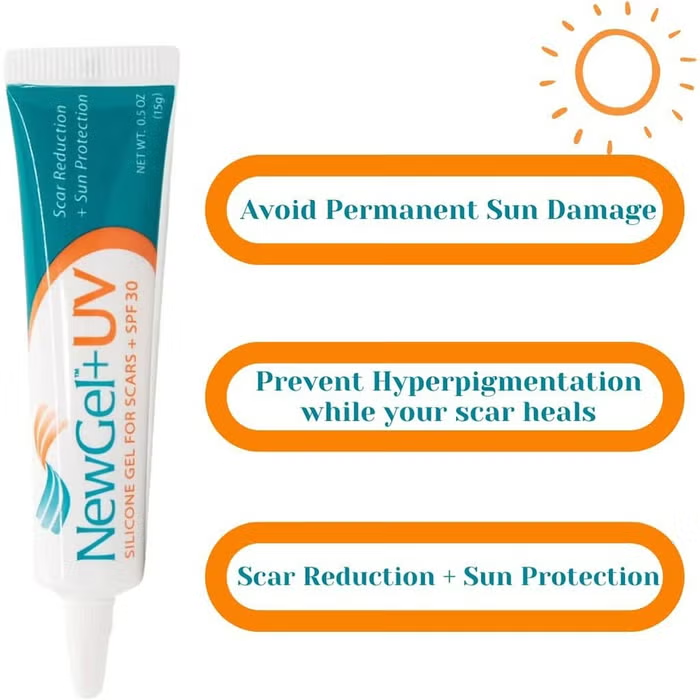 NewGel + UV (SPF30) Silicon Gel 15g