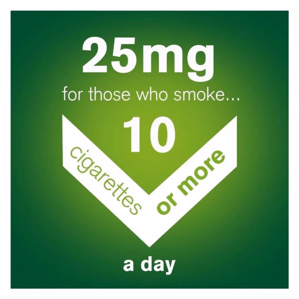 Nicorette Invisipatch 25mg Step 1, Nicotine for Smoking Cessation Support, 7 Patches