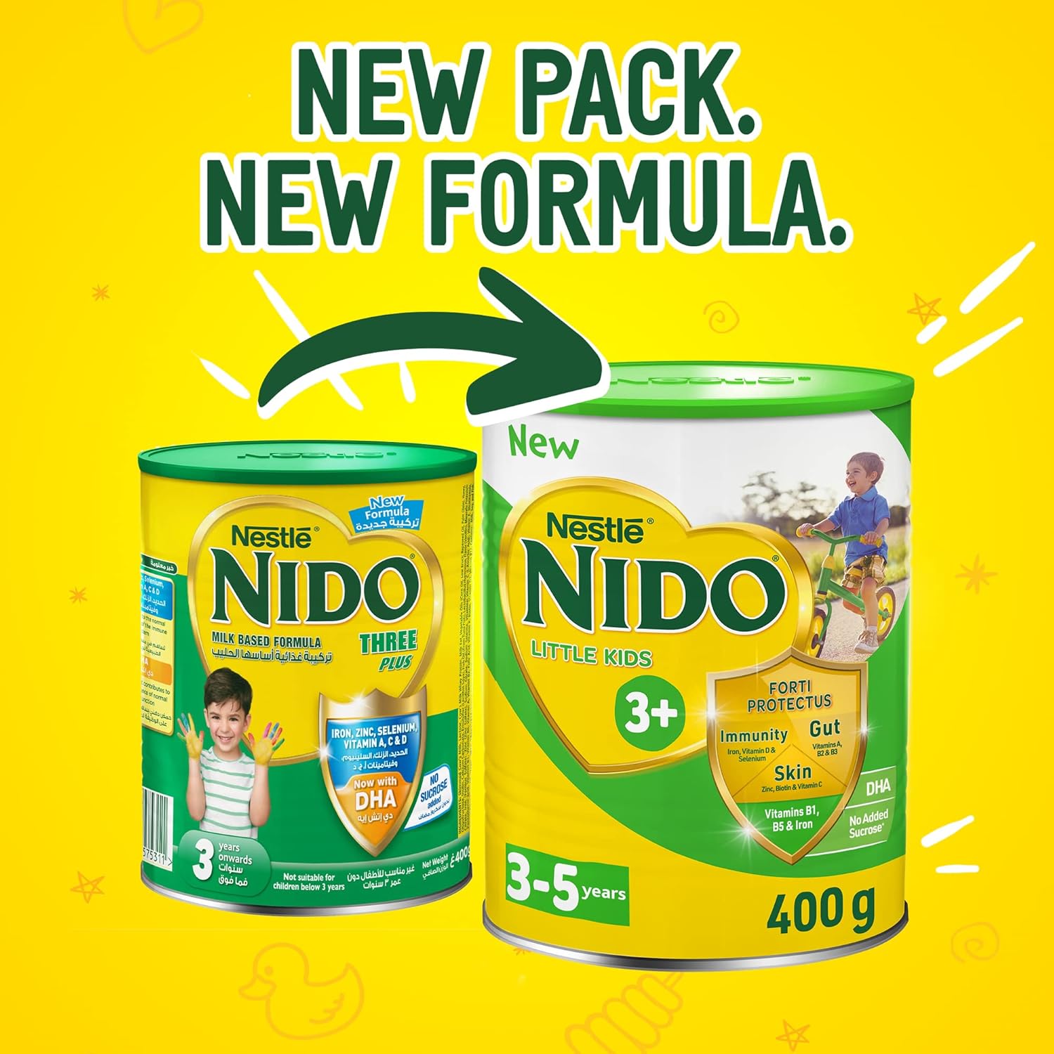 Nido 3+ Growing Up Milk 400g