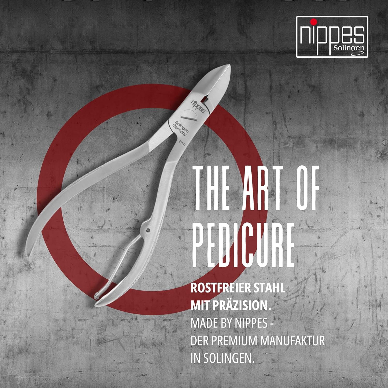 Nippes Nail Nipper Nickel Plated 12CM 27
