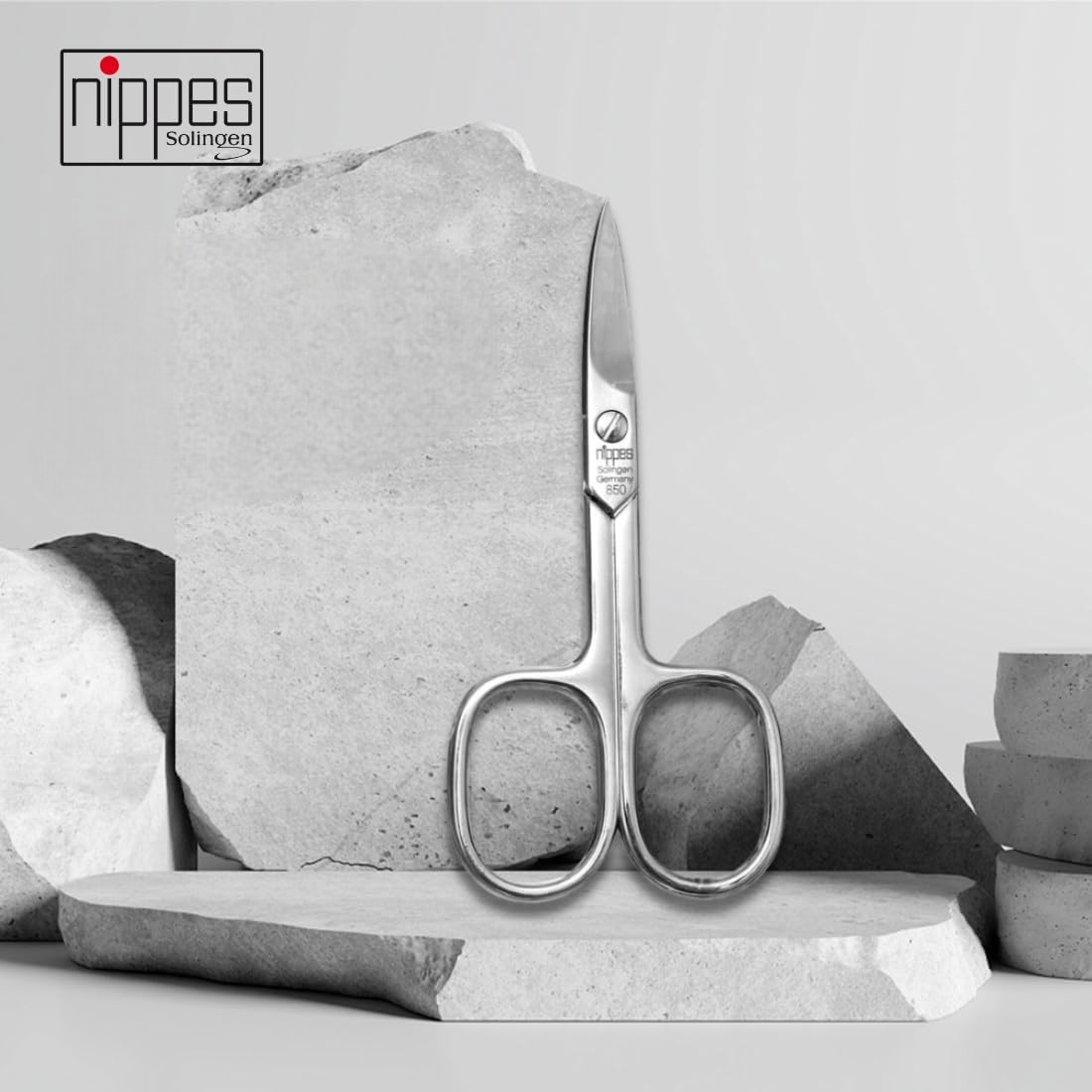 Nippes Nail Scissors Nickel Plated 850