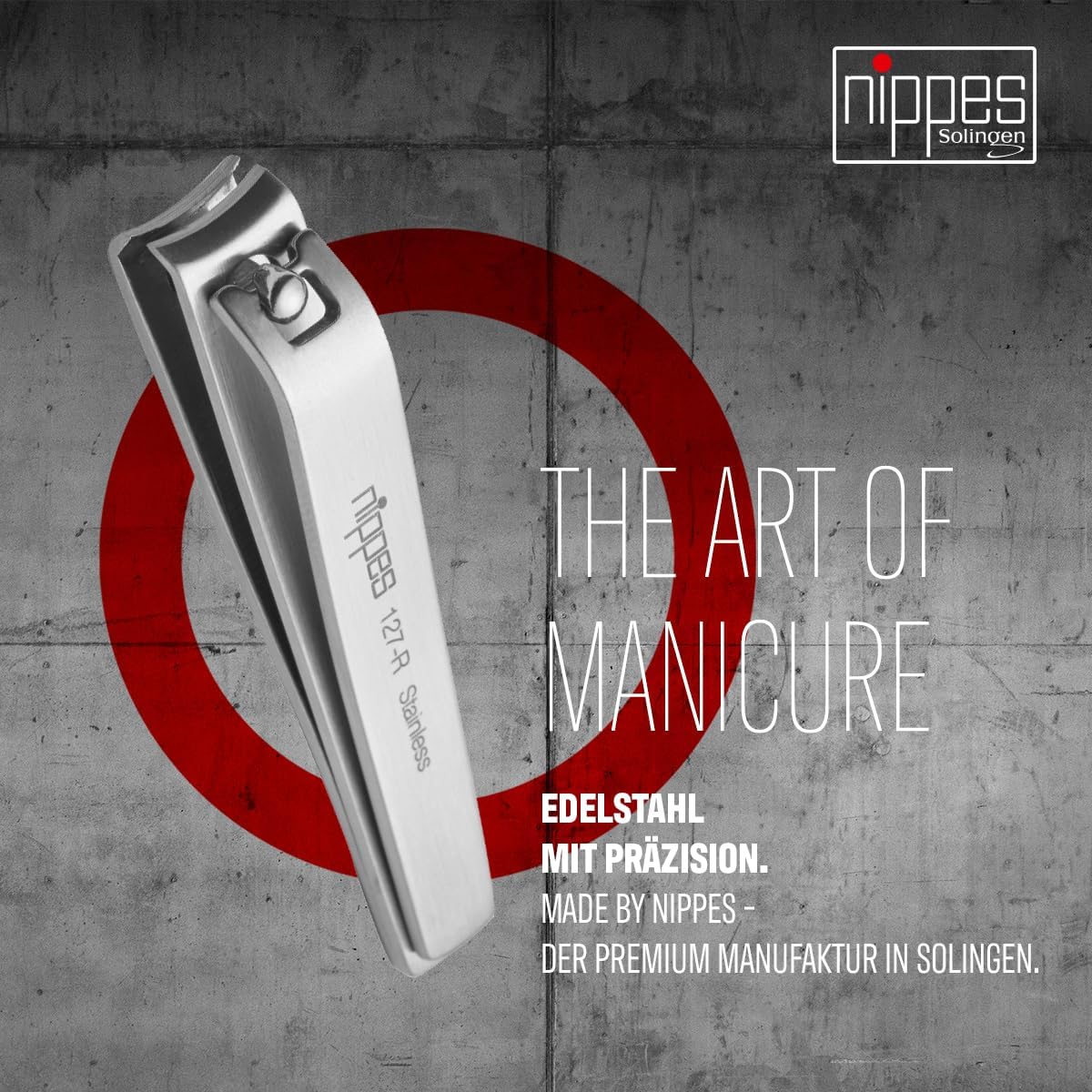 Nippes Toe-Nail Clipper Stainless Steel 8CM 127R