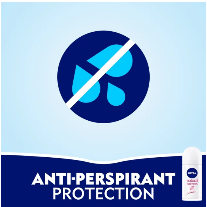 Nivea Natural Fairness Deodorant Roll-On 50 ml