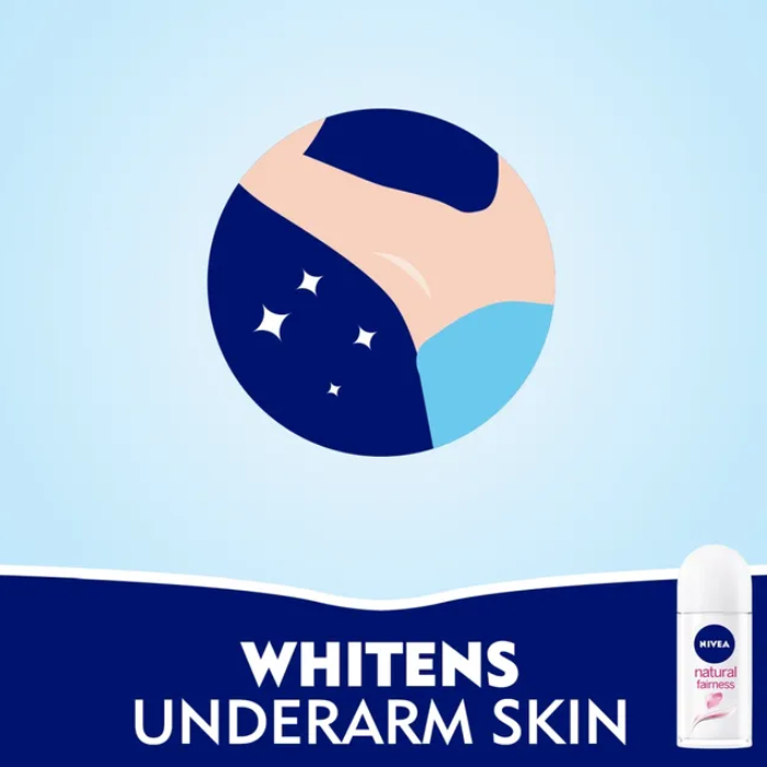 Nivea Natural Fairness Deodorant Roll-On 50 ml