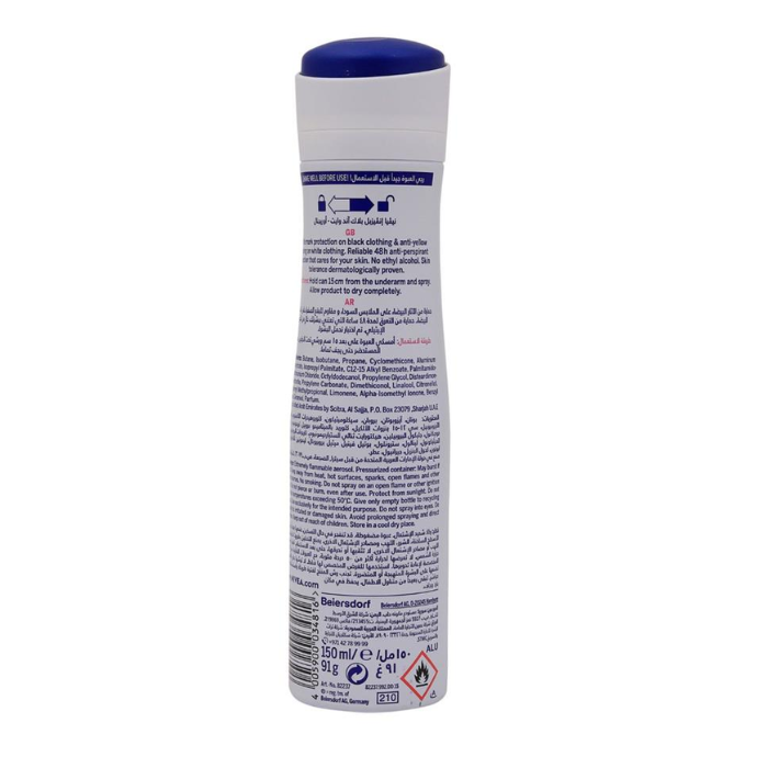 Nivea Black & White Original Anti-Perspirant Deo Spray 150 ml
