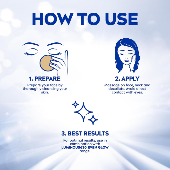 Nivea Luminous Even Glow Night Complexion Cream 50 ml