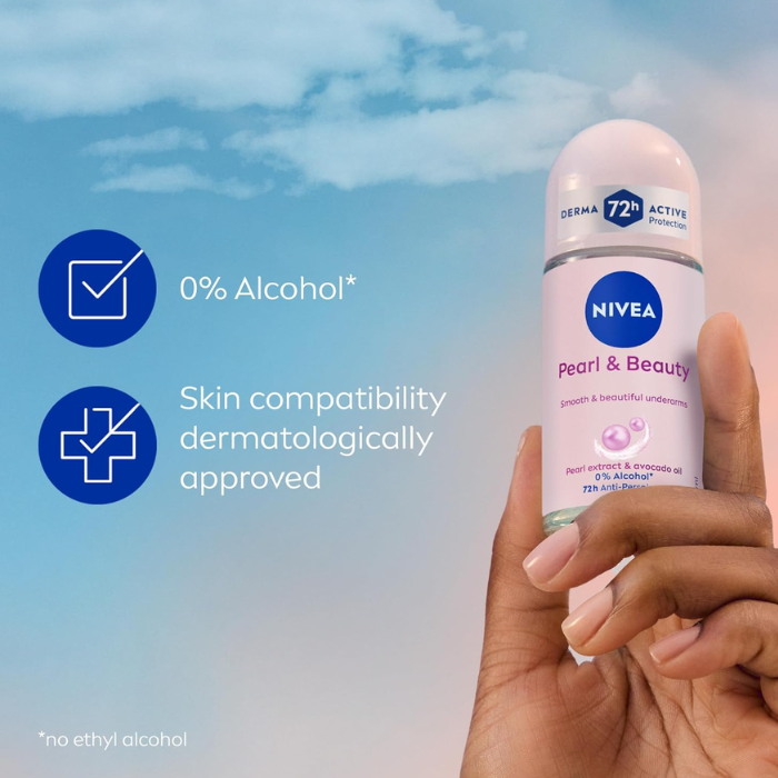 Nivea Pearl & Beauty Deodorant Roll-On 50 ml