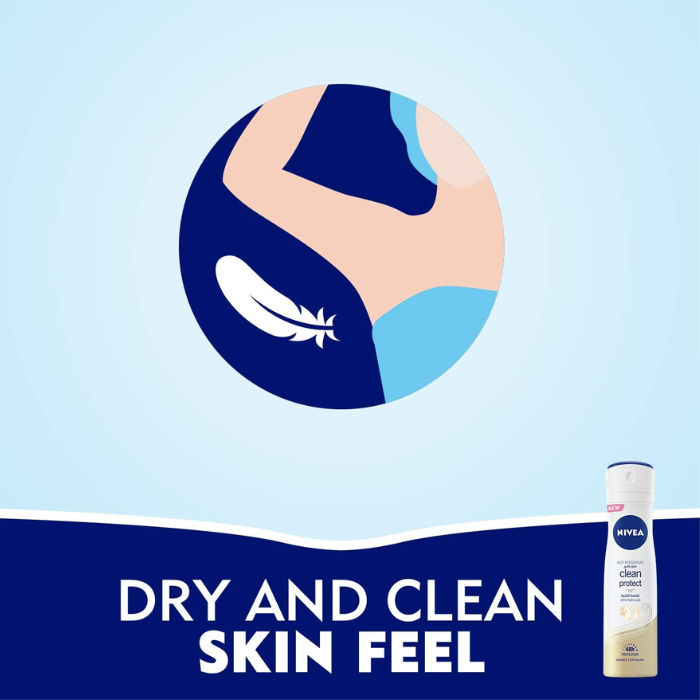 Nivea Clean Protect Deodorant Spray 150 ml