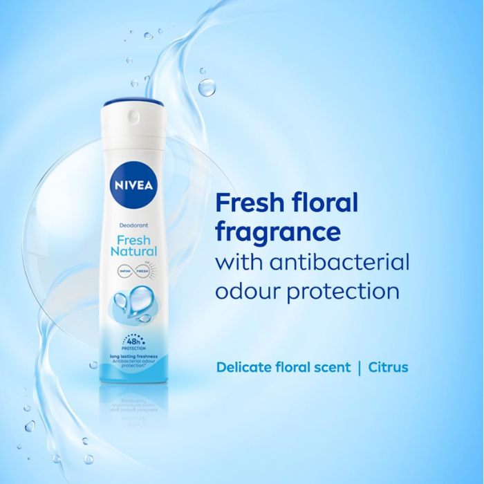 Nivea Fresh Natural Deodorant Spray 150 ml