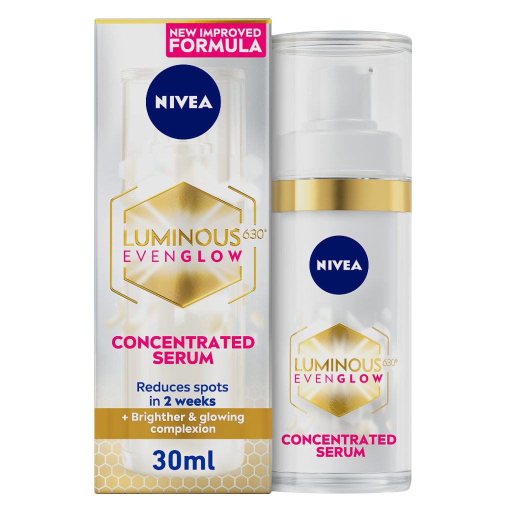 Nivea Luminous 630 Even Glow Concentrated Face Serum 30ml