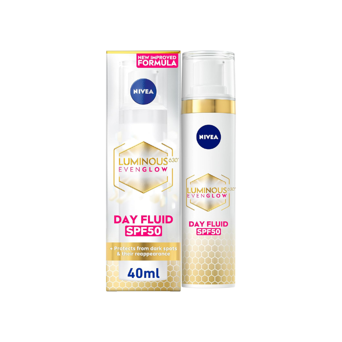 نيفيا لومينوس630 إيفن جلو فلويد للوجه نهاري (SPF50) 40 مل