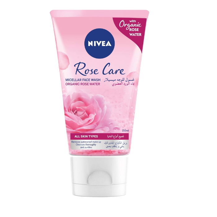Nivea MicellAIR Rose Water Facial Wash 150 ml