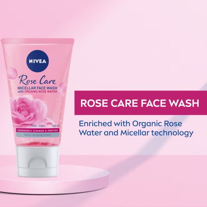 Nivea MicellAIR Rose Water Facial Wash 150 ml