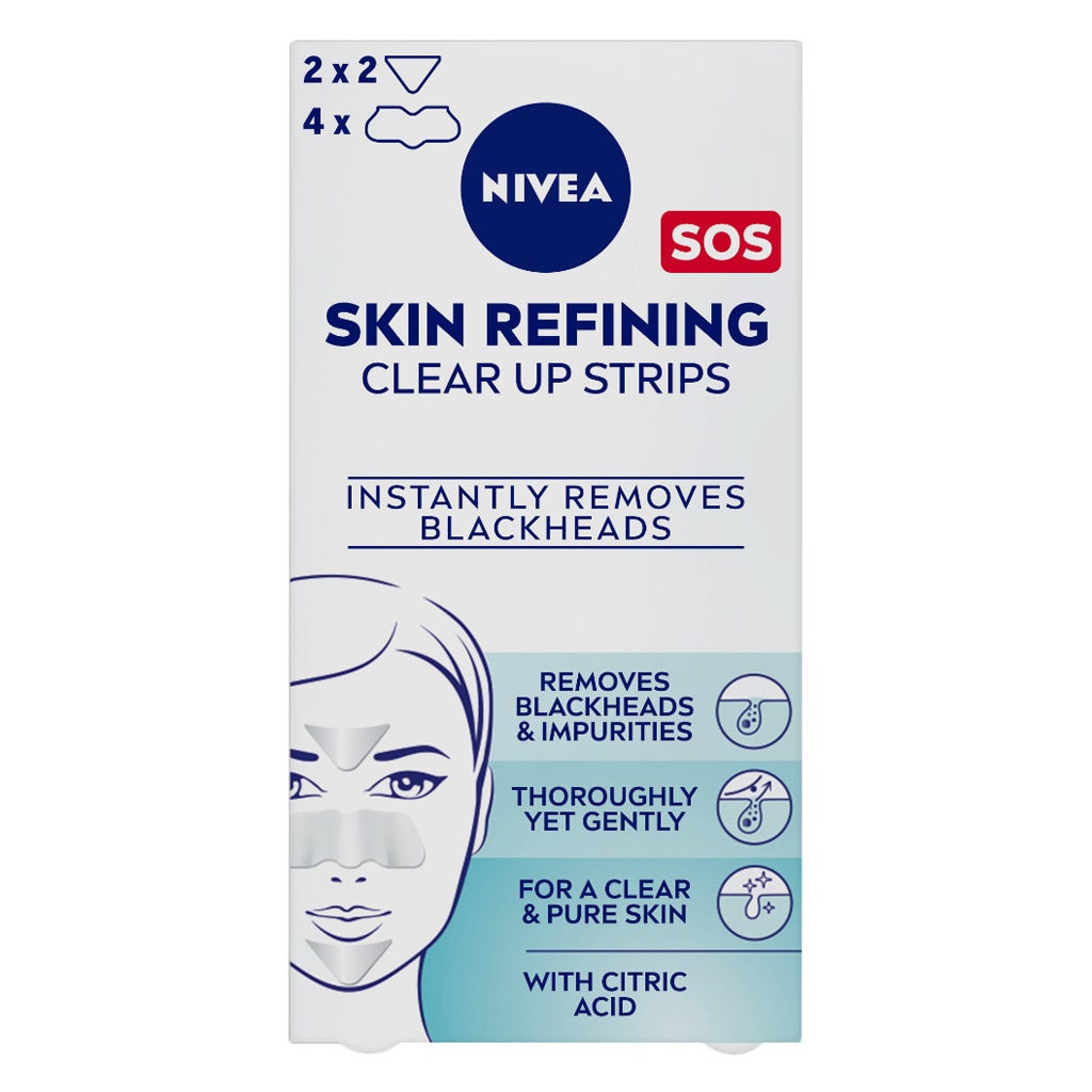 Nivea Face Skin Refining Clear-Up Strips 6s