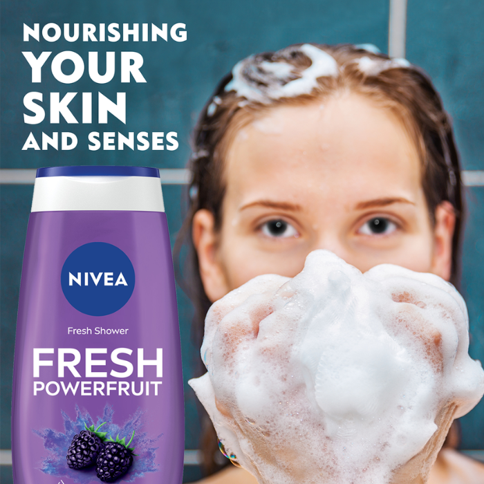 Nivea Fresh Shower Gel Powerfruit 250ML