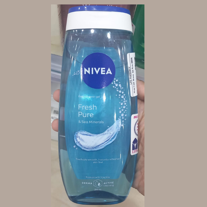 Nivea Fresh Shower Gel Pure 250ML