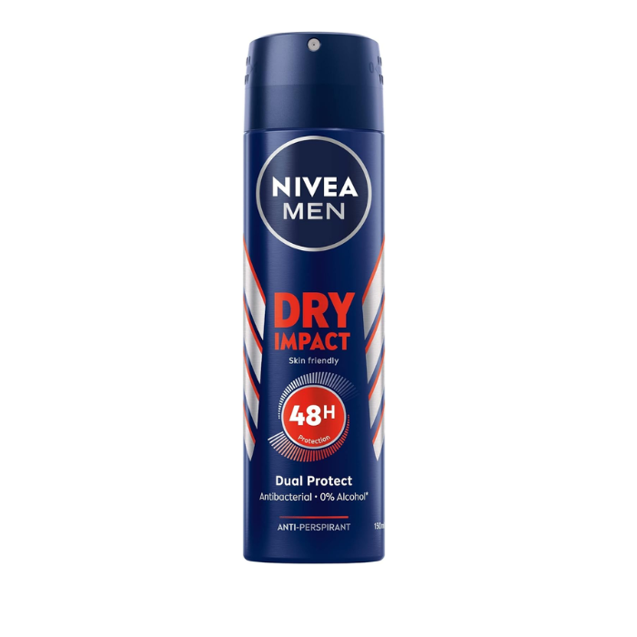 Nivea Men Dry Impact Plus Deodorant Spray 150 ml