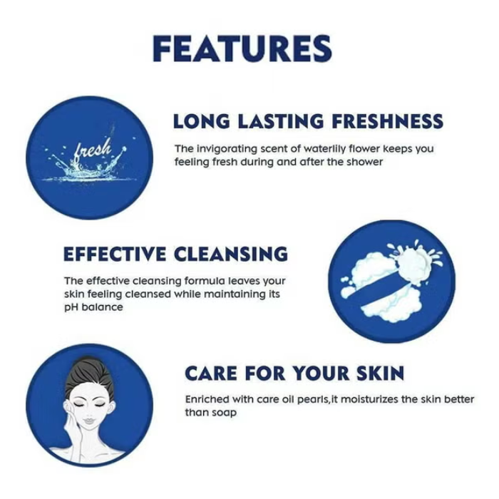 Nivea Waterlily & Oil Shower Gel 250 ml