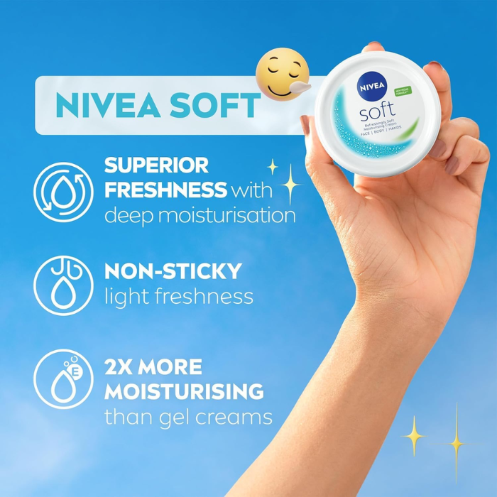 Nivea Soft Moisturizing Cream 100 ml