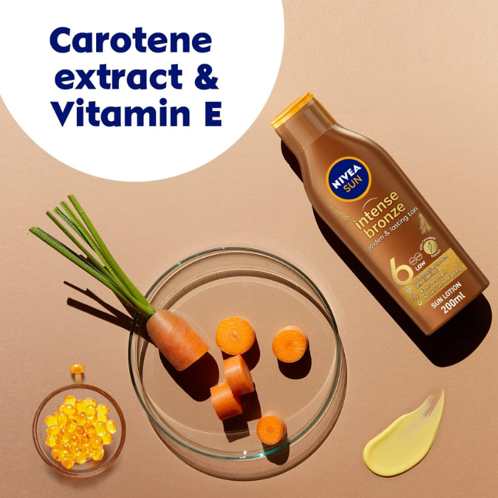 Nivea Sun Carotene SPF6 Sun Lotion 200 ml