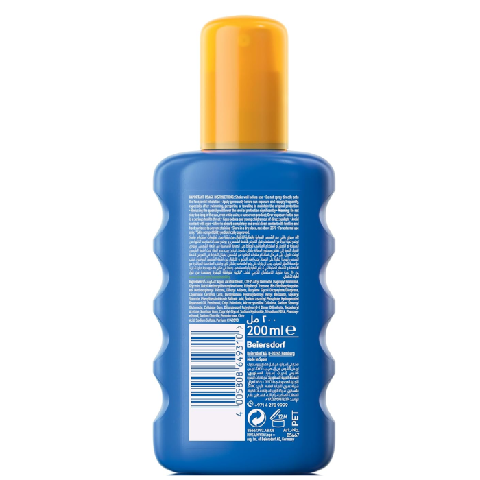 Nivea Sun Kids SPF50+ Moisturising Spray 200 ml