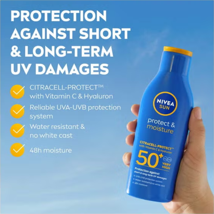 Nivea Sun Very High SPF50+ Moisturising Lotion 200 ml