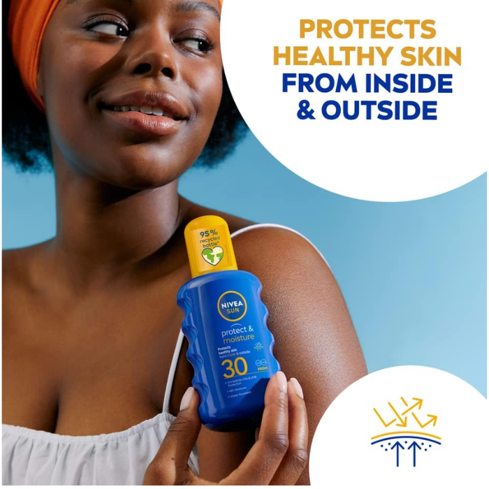 Nivea Sun SPF30 Moisturising Sun Spray 200 ml