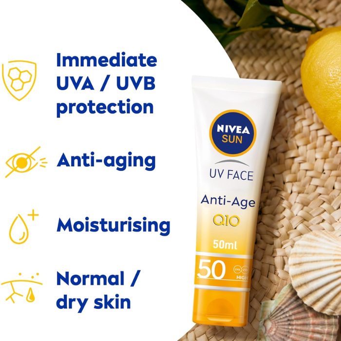 Nivea Sun UV Face Anti-Age & Anti-Pigments SPF50 Cream