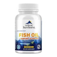 Nordic Sunshine Fish Oil 1300mg Plus Immune Support Softgels 100's