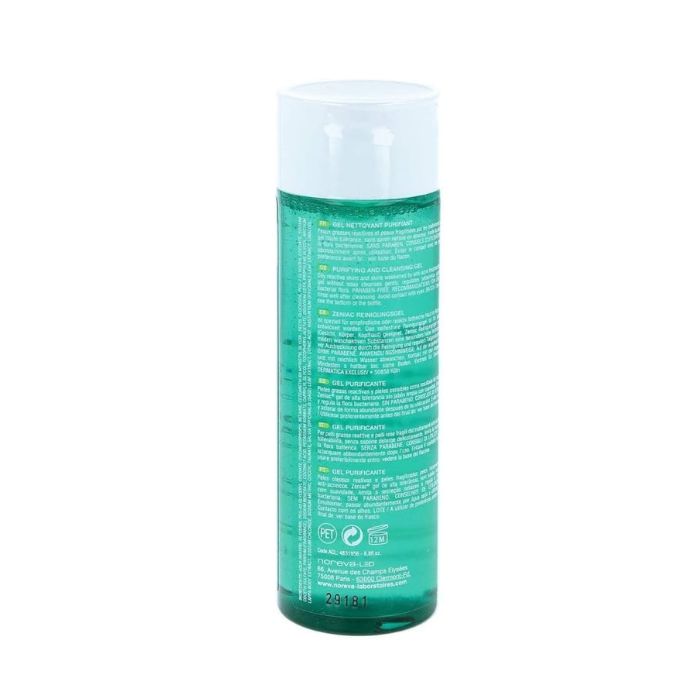 Noreva Zeniac Purifying and Cleansing Gel – Deep Cleanser for Oily, Acne-Prone Skin - 200ml