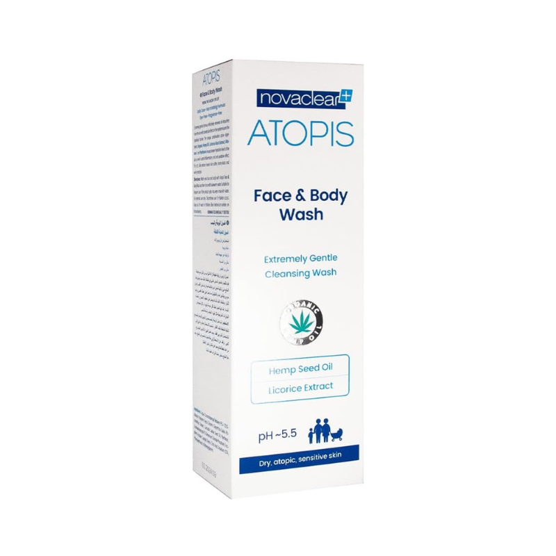 Novaclear Atopis Face & Body Wash 500 ML