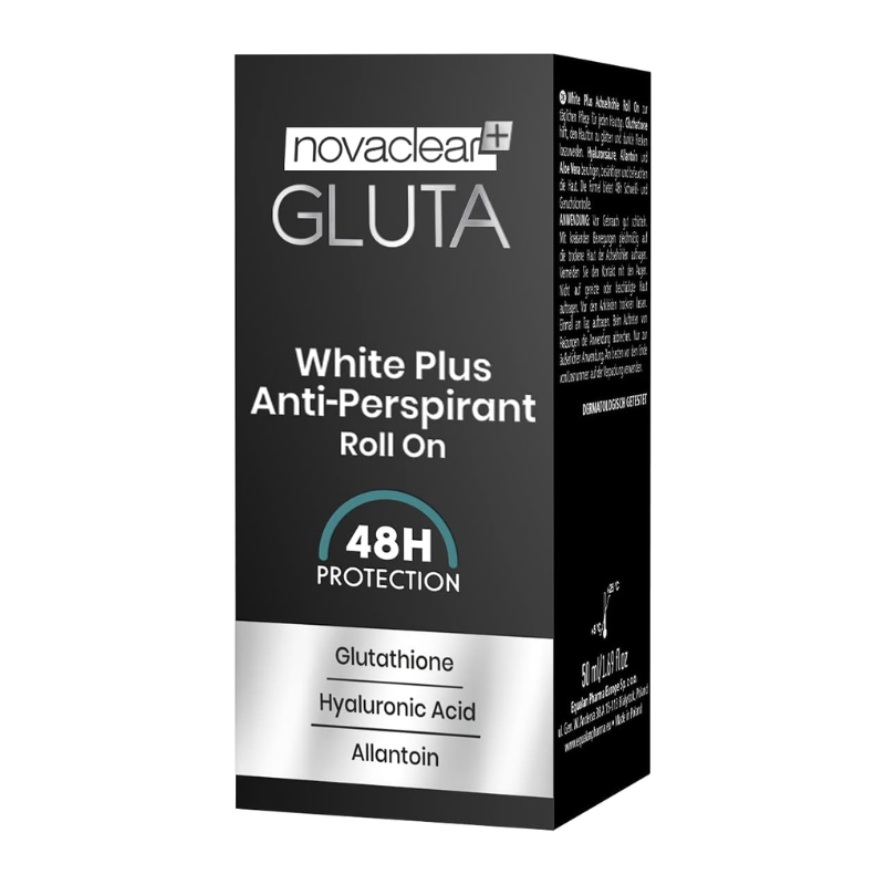 Novaclear Gluta White Plus Anti-Perspirant Roll On 48h 50 ml