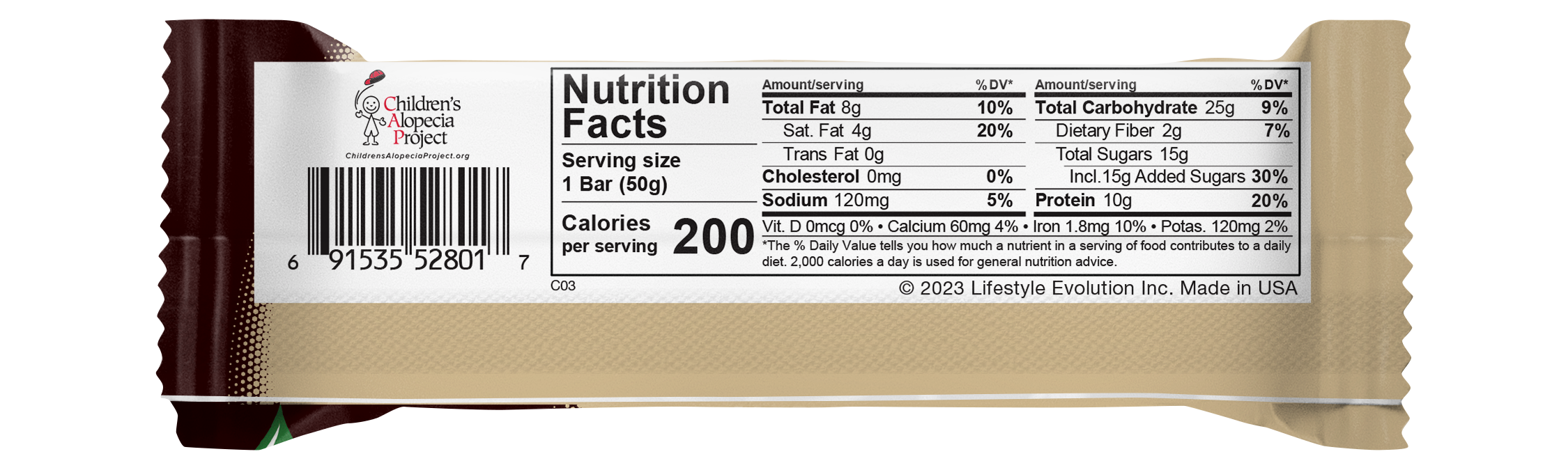 NuGo Dark Chocolate Coconut Bar 50g, 10g Vegan Protein, Gluten Free, Non-GMO, Pack of 12 pcs