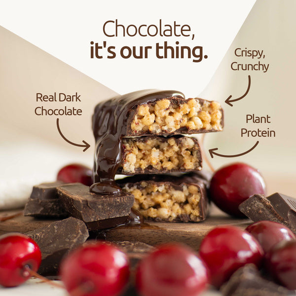 NuGo Dark Chocolate Pretzel Bar 12g Protein, Gluten Free, No Palm Oil, 50g