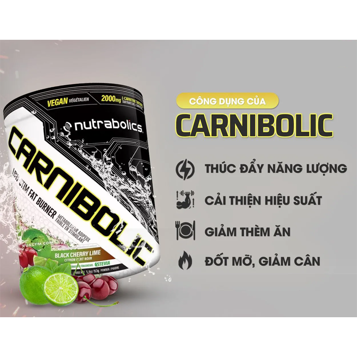 Nutrabolics Carnibolic Black Cherry Lime 153 g