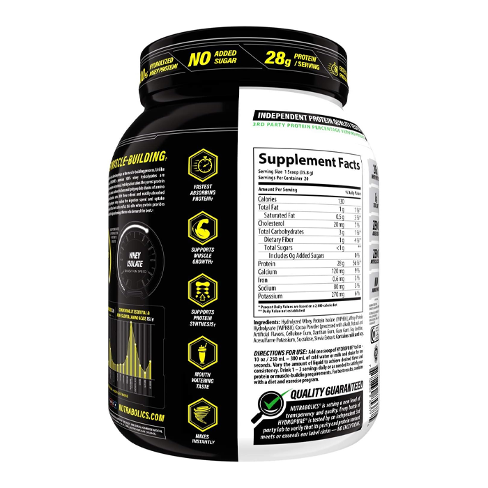 Nutrabolics Hydropure Salted Caramel 1.6lb