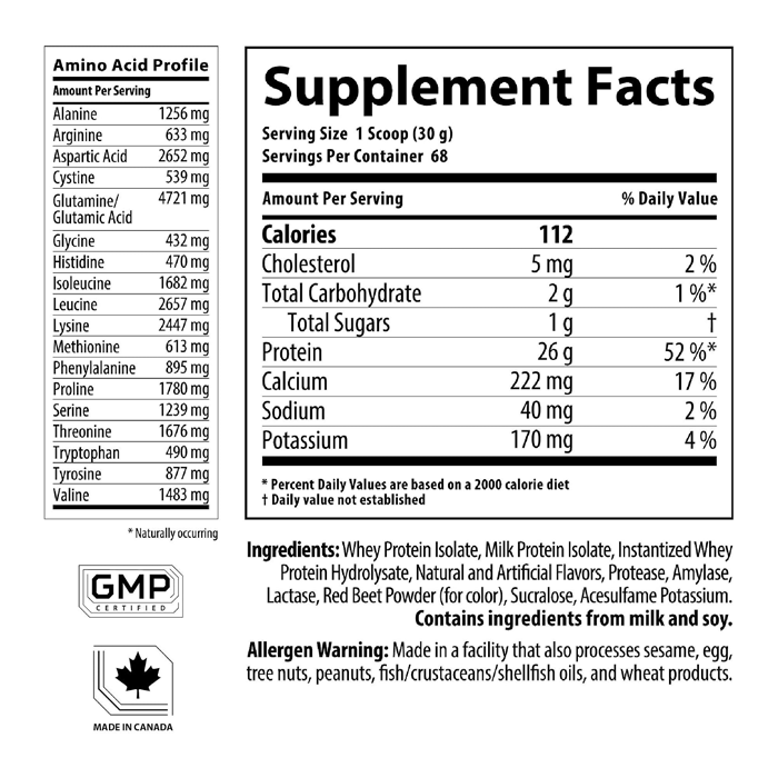 Nutrabolics  Hydropure Strawberry 4.5 lb