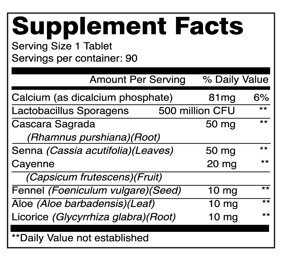 Nutritionl Advanced Colon Cleanser Tablets 90's