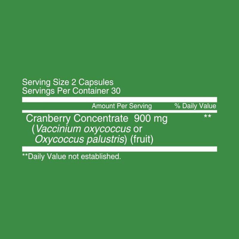 Nutritionl Cranberry Highly Concentrated Capsules 60's