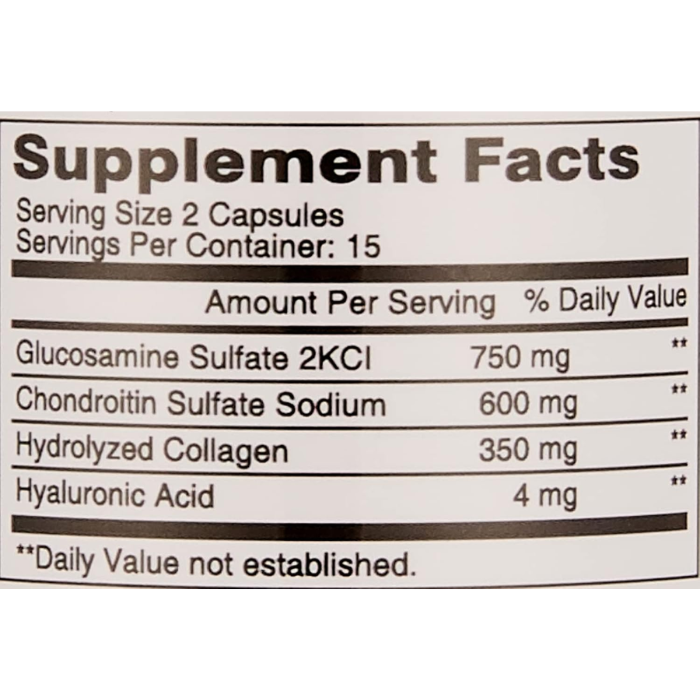 Nutritionl Glucosamine Chondroitin Capsule 30's