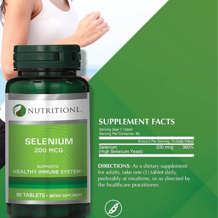 Nutritionl Selenium 200 mcg Tablets 60's