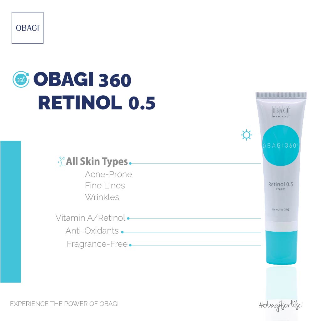 Obagi 360 Retinol 0.5 Cream 28gm